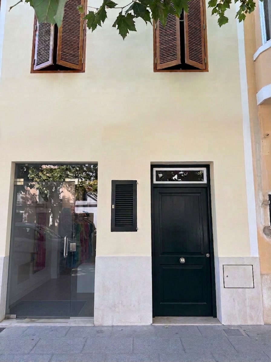 Fachada de la casa en Ciutadella de Menorca