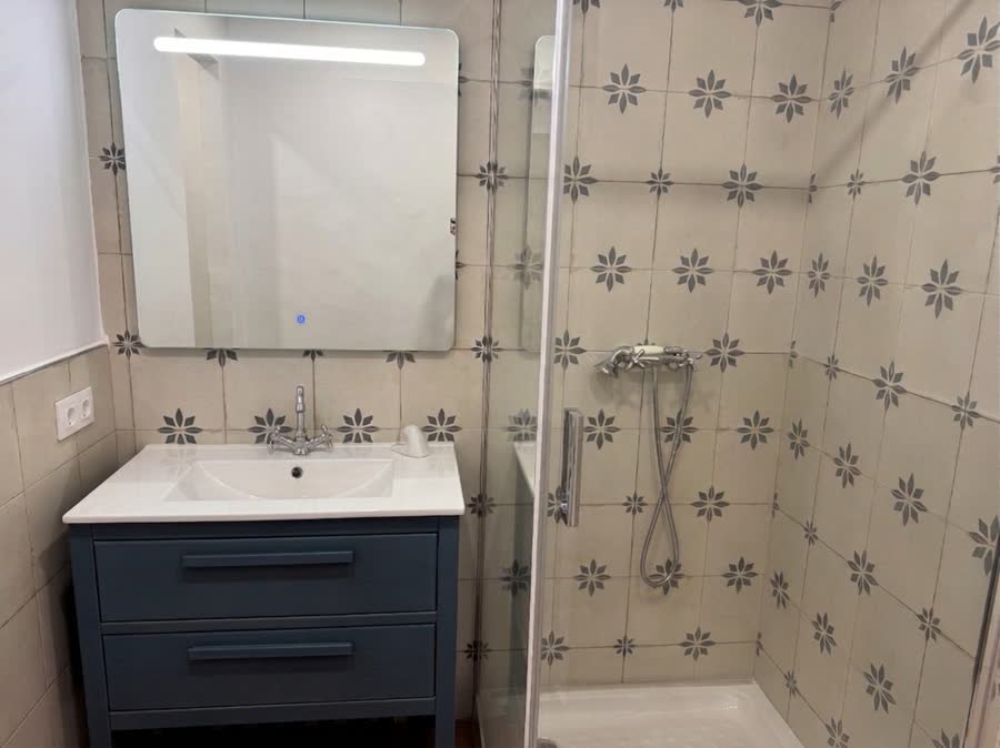 Lavabo y ducha
